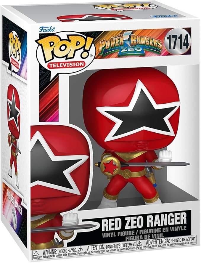 Funko Pop! TV: Power Rangers Zeo - Red Zeo Ranger